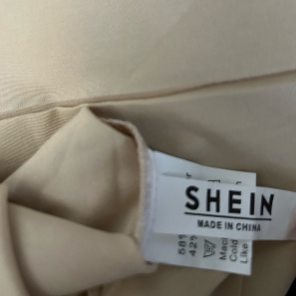 Shein Michael Jordan #23 Baseball Jersey size M color Beige - Picture 7 of 9